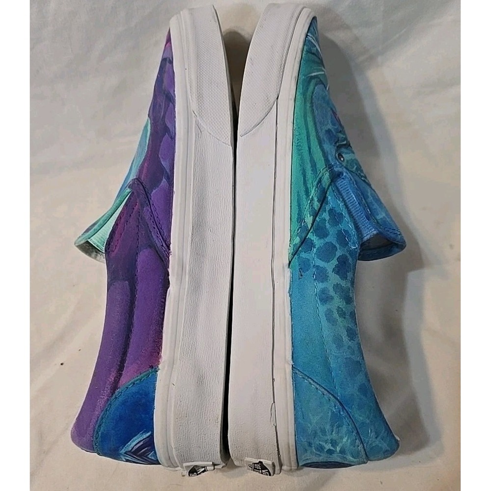 Vans Custom Painted The Legend Of Zelda Characters Zora And Fi Shoes Unisex - Picture 14 of 16
